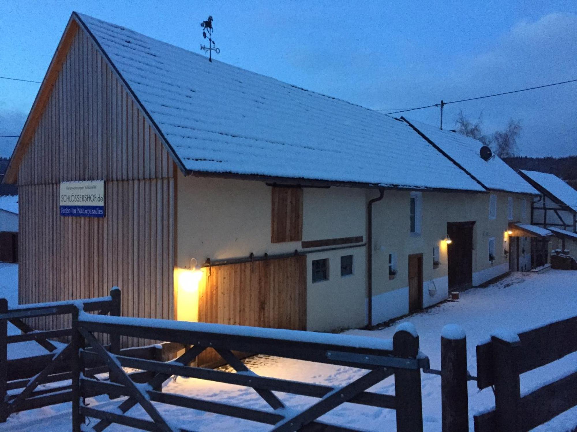 Ferienwohnung Schloessershof Borler Exterior foto